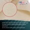U.S. Art Supply; 7-Ounce Unprimed Canvas Roll, 12" Wide x 18' Long (6 Yards) - 100% Cotton, Woven, Acid-Free - Unstretched Canvas Rolls for Painting, Murals, & DIY Crafts; Category:Canvas Folds & Rolls; Image:4